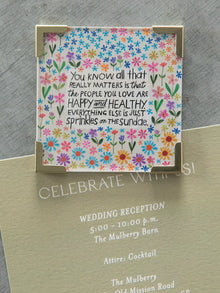 Corner Magnet - Happy Healthy