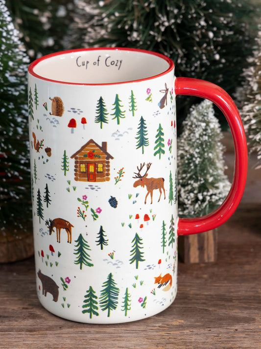 Latte Mug - Woodland Critters