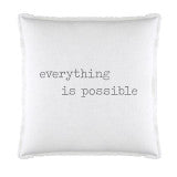 Face to Face Euro Pillow-Everything Is Possible