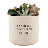 Friend Ceramic Planting Pots - Set of 2