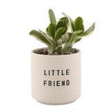 Friend Ceramic Planting Pots - Set of 2