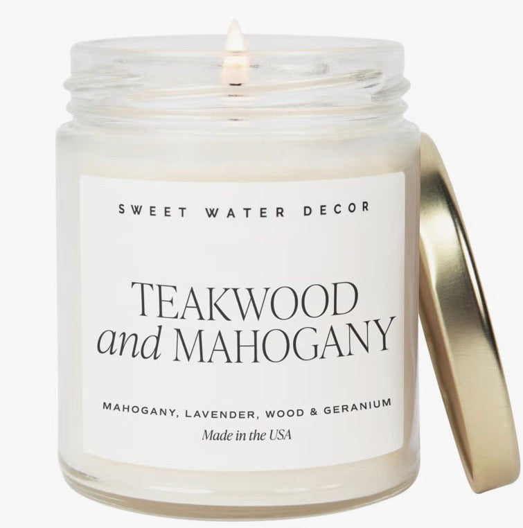 SWD-Teakwood & Mahogany Candle