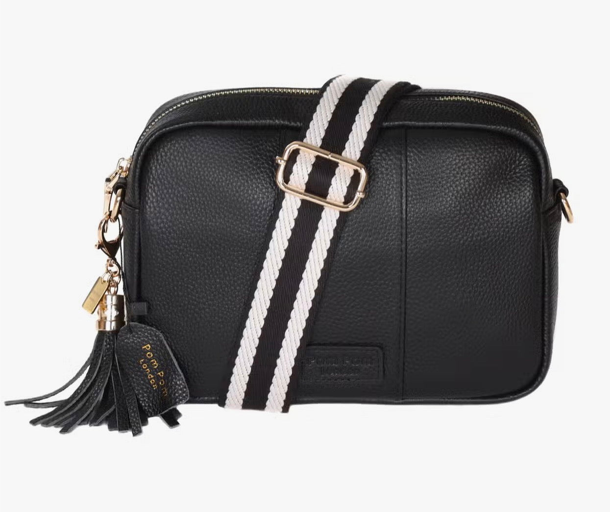 Pom Pom London City Bag-Black