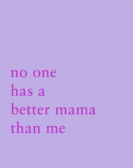 No One has a Better Mama Card