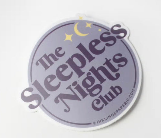 Vinyl Sticker-Sleepless Nights