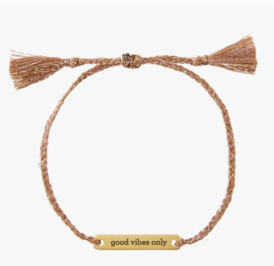 Good Vibes Only Bracelet