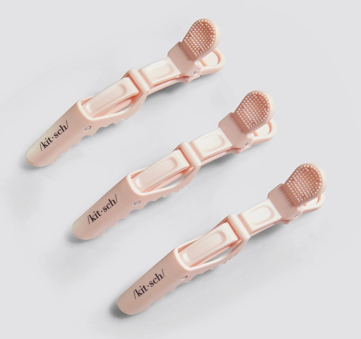 No Slip Crocodile Clip 3pc - Blush