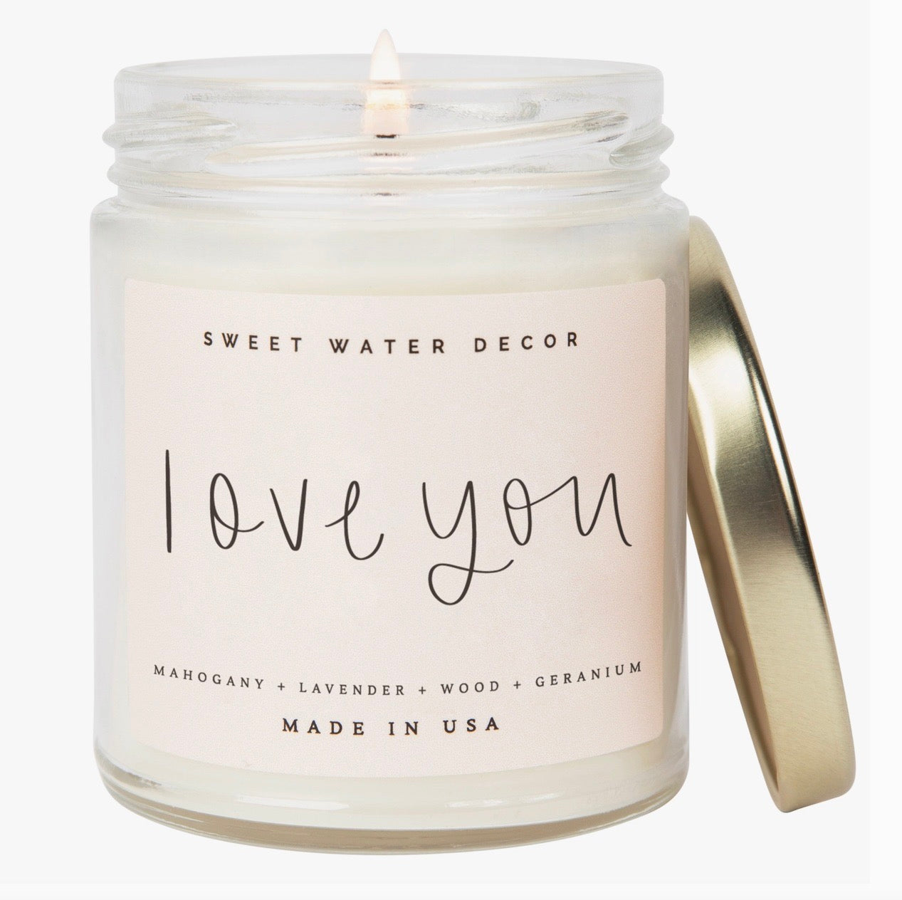 SWD-I Love You Candle