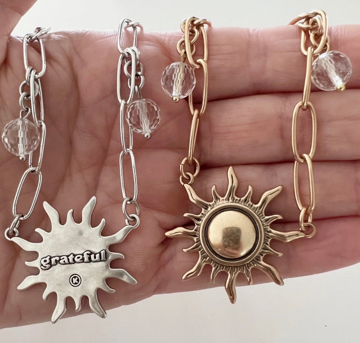 Katia Designs-Grateful Sun -Long Chain