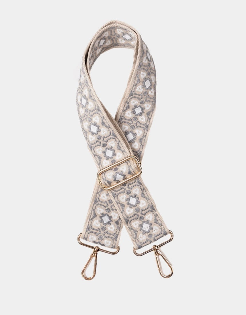 Boho Guitar Strap-Various Designs and Colors