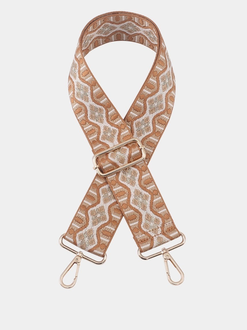 Boho Guitar Strap-Various Designs and Colors