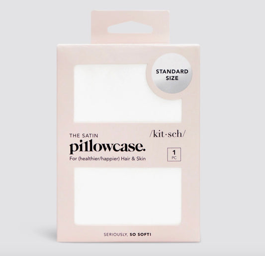Satin Pillowcase - Ivory