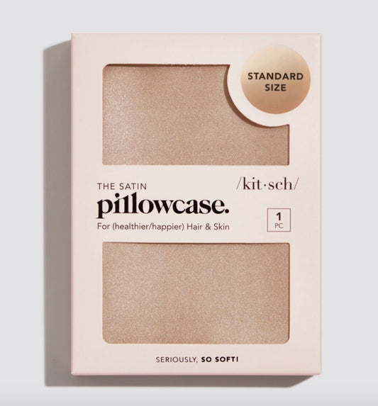 Satin Pillowcase - Champagne