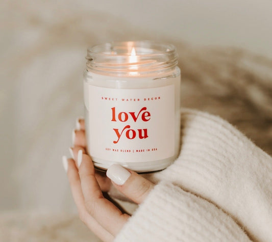 Love You 9 oz Soy Candle