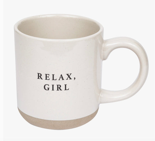 SWD-Relax, Girl Stoneware Coffee Mug