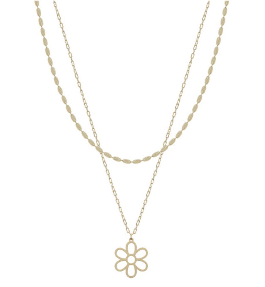 Blossom Gold Necklace