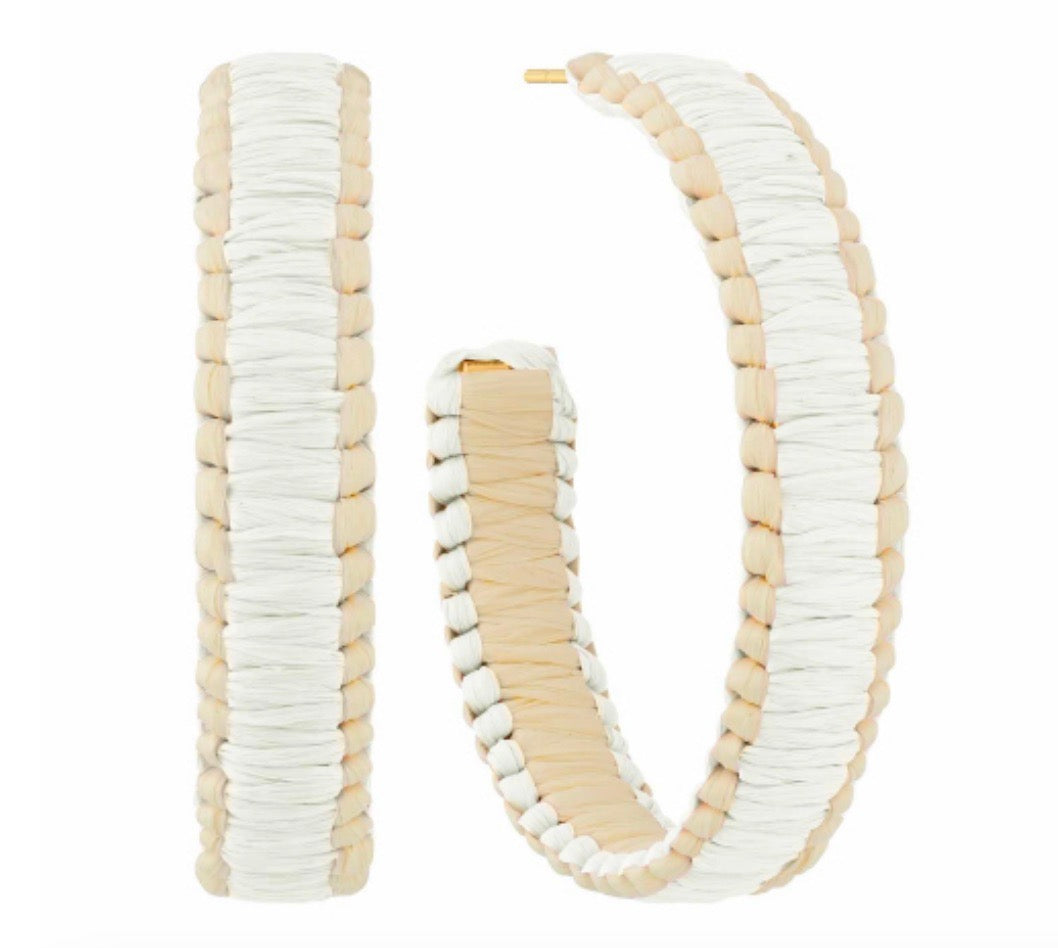 Smith Earrings-White