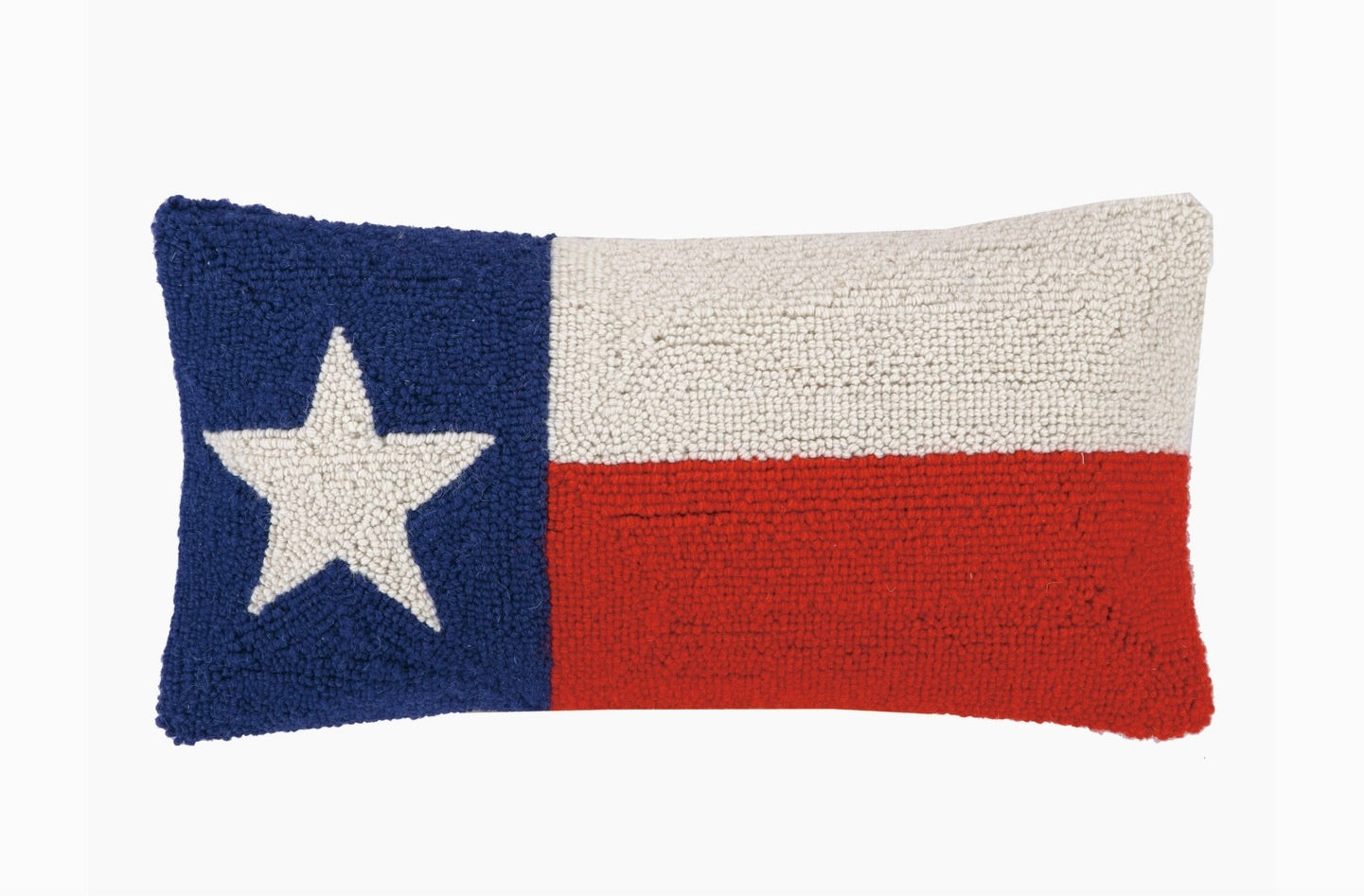 Texas State Flag Hook Pillow