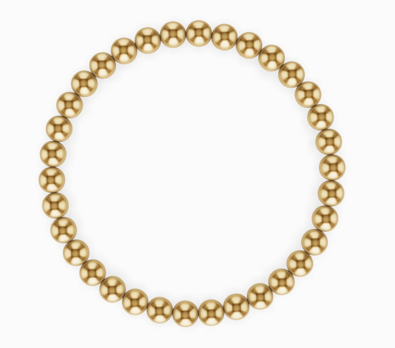 5mm Gold Ball Bracelet