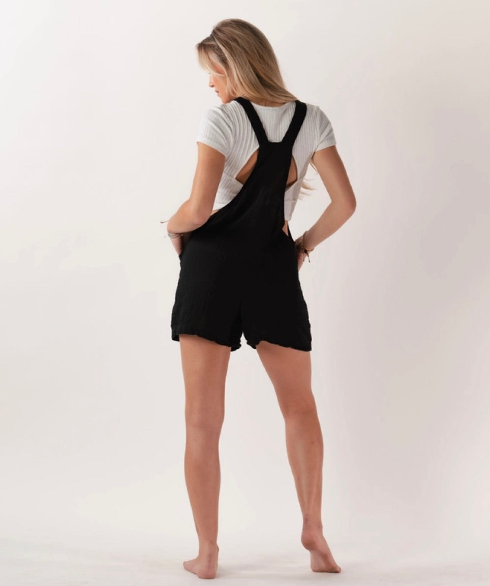 Caraday Black Romper