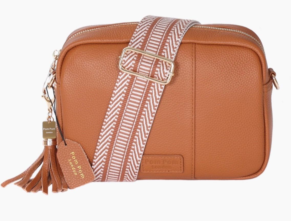 Pom Pom London City Bag Tan