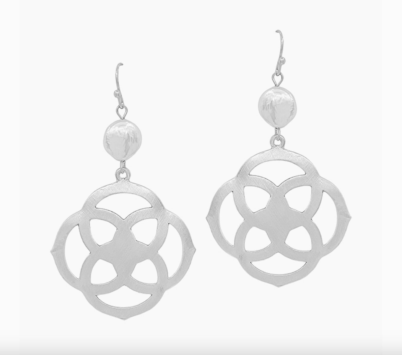 Tonya Silver Earrings