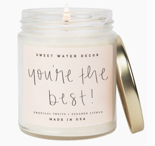 SWD-You're the Best! 9 oz Soy Candle