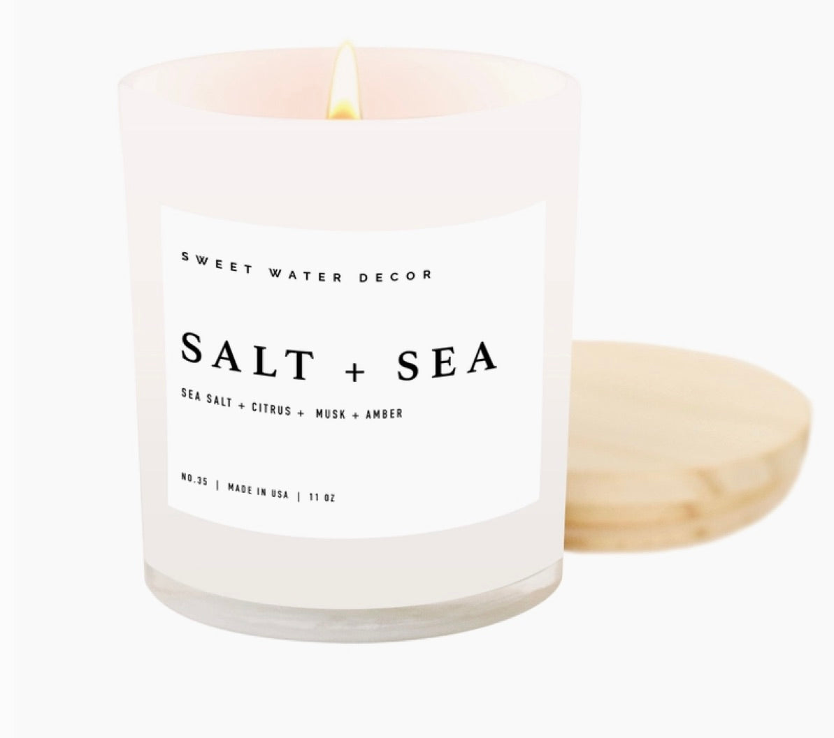 SWD- Salt and Sea 11 oz Soy Candle