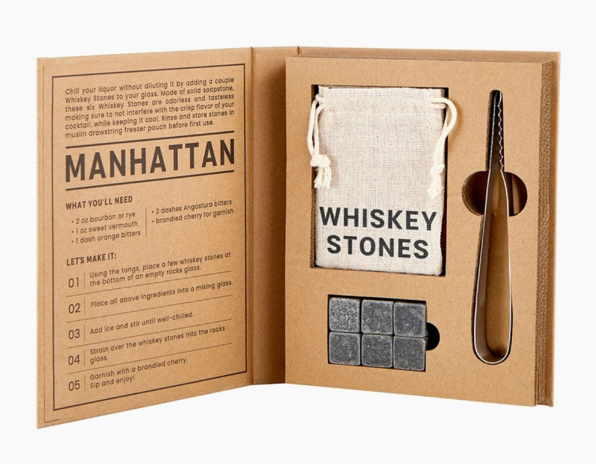 Whiskey Stones Book Box