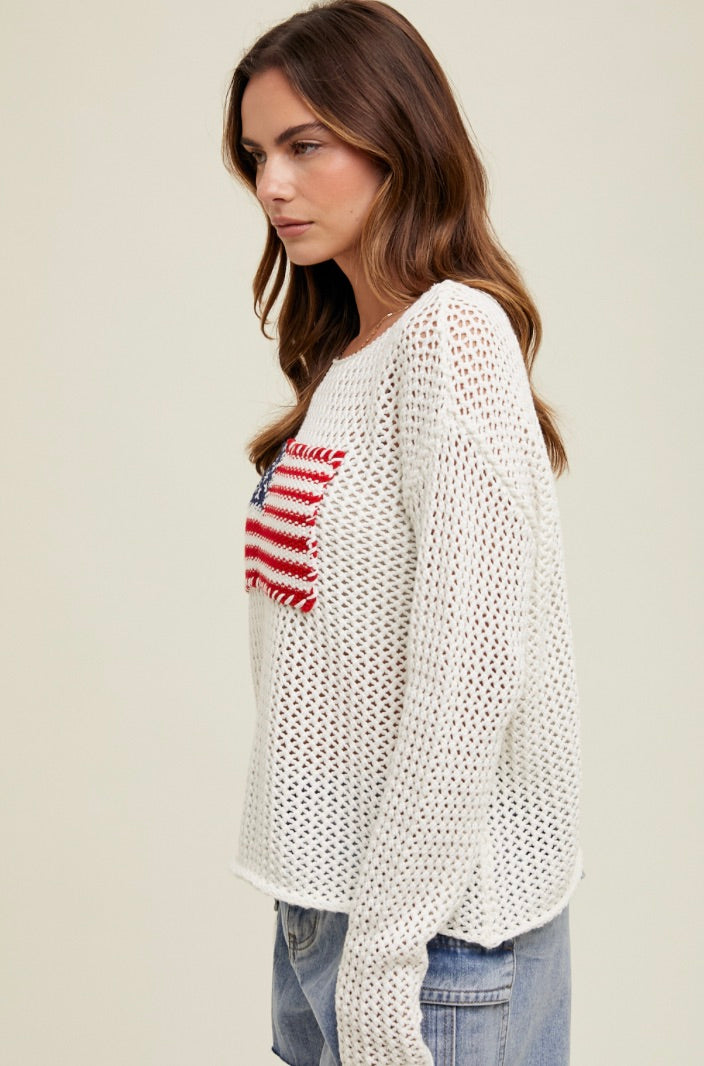 Stars and Stripes Cozy Knit