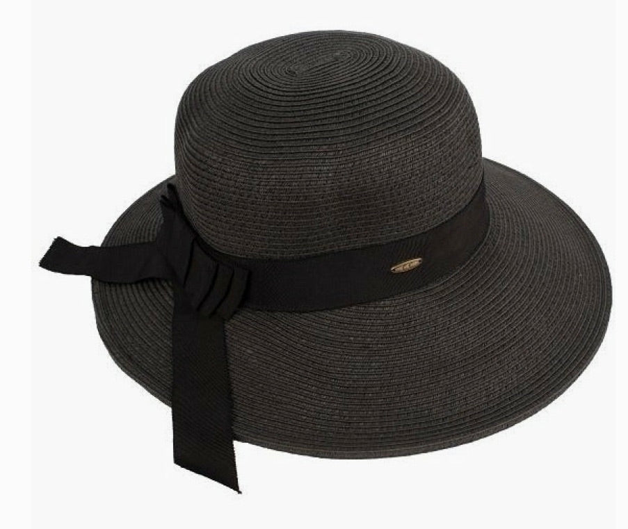 Brim Hat-Black