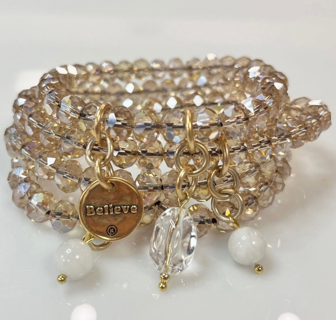 Katia Designs-Believe | Heart | Crystal Boho