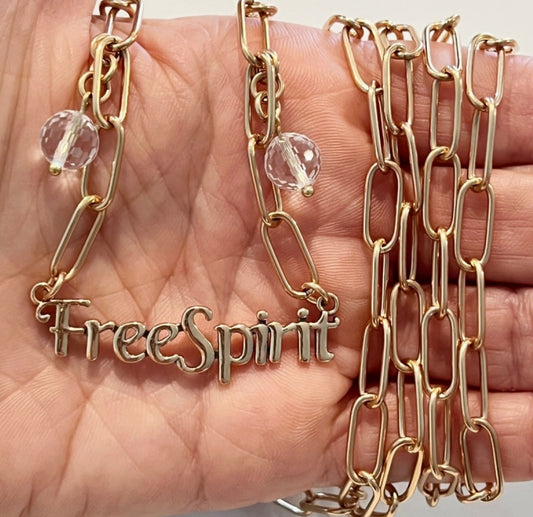 Katia Designs-Free Spirit | Long Chain-Gold