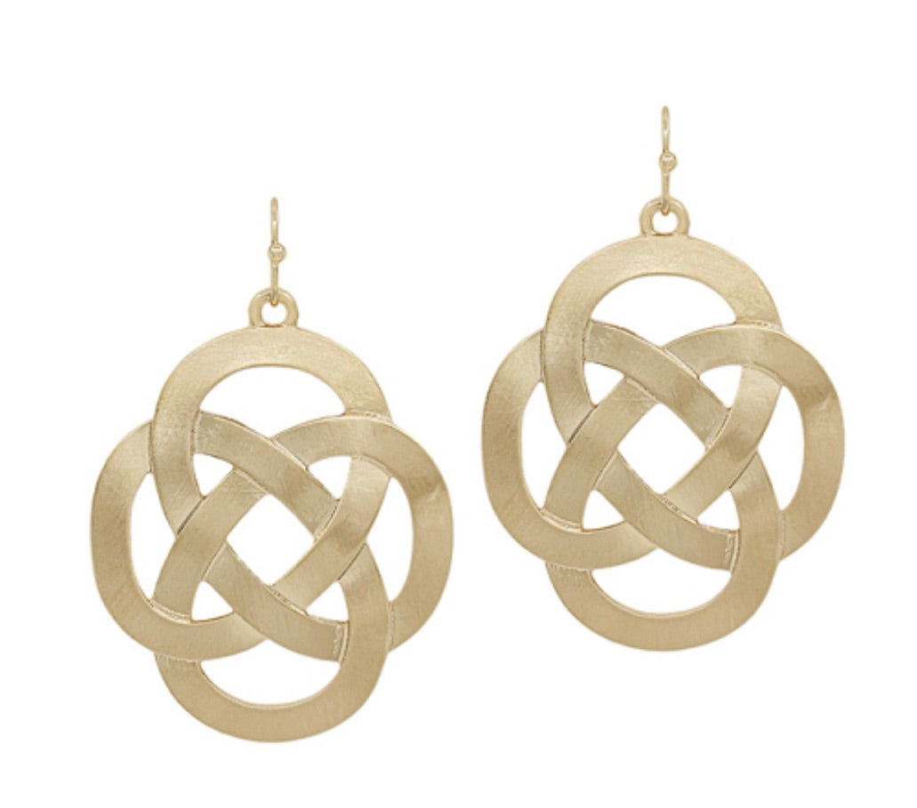 Salsa Earrings-Gold