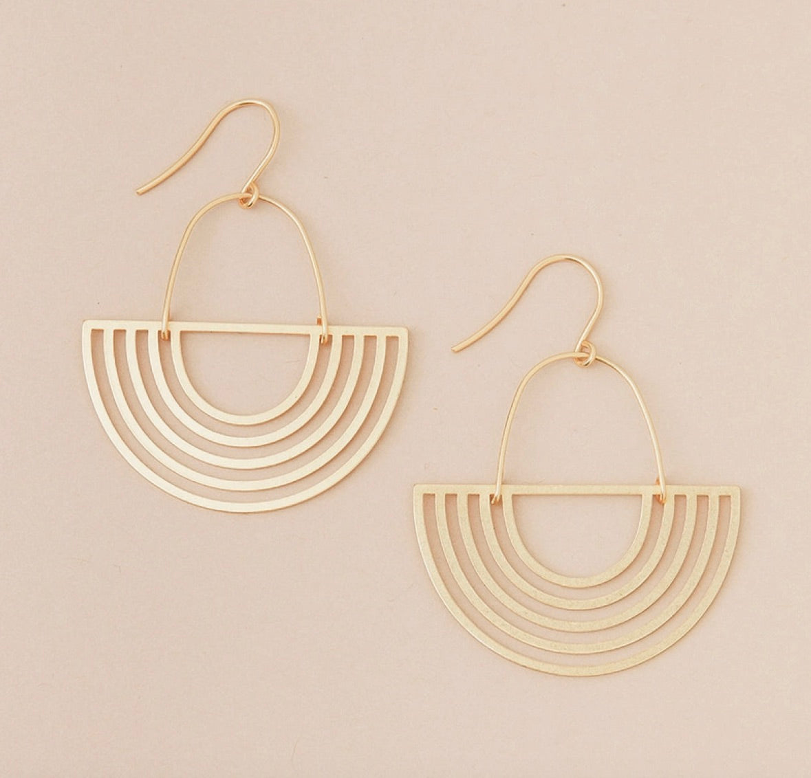 Refined Earring Collection - Solar Rays/Gold Vermeil