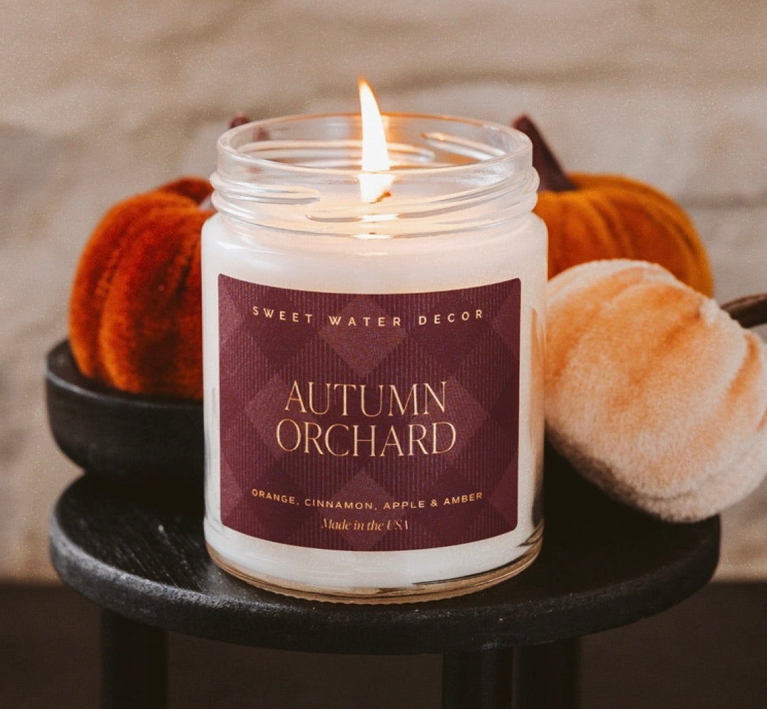 Autumn Orchard 9 oz Soy Candle
