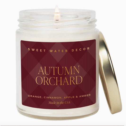 Autumn Orchard 9 oz Soy Candle