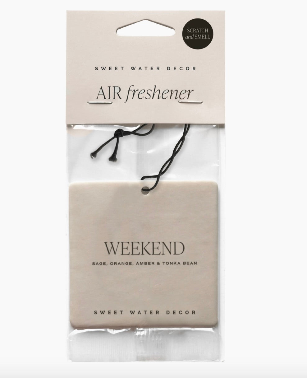 Weekend Hanging Air Freshener