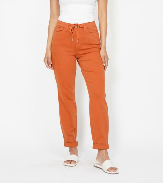 Everything Nice Judy Blues Jogger-Orange