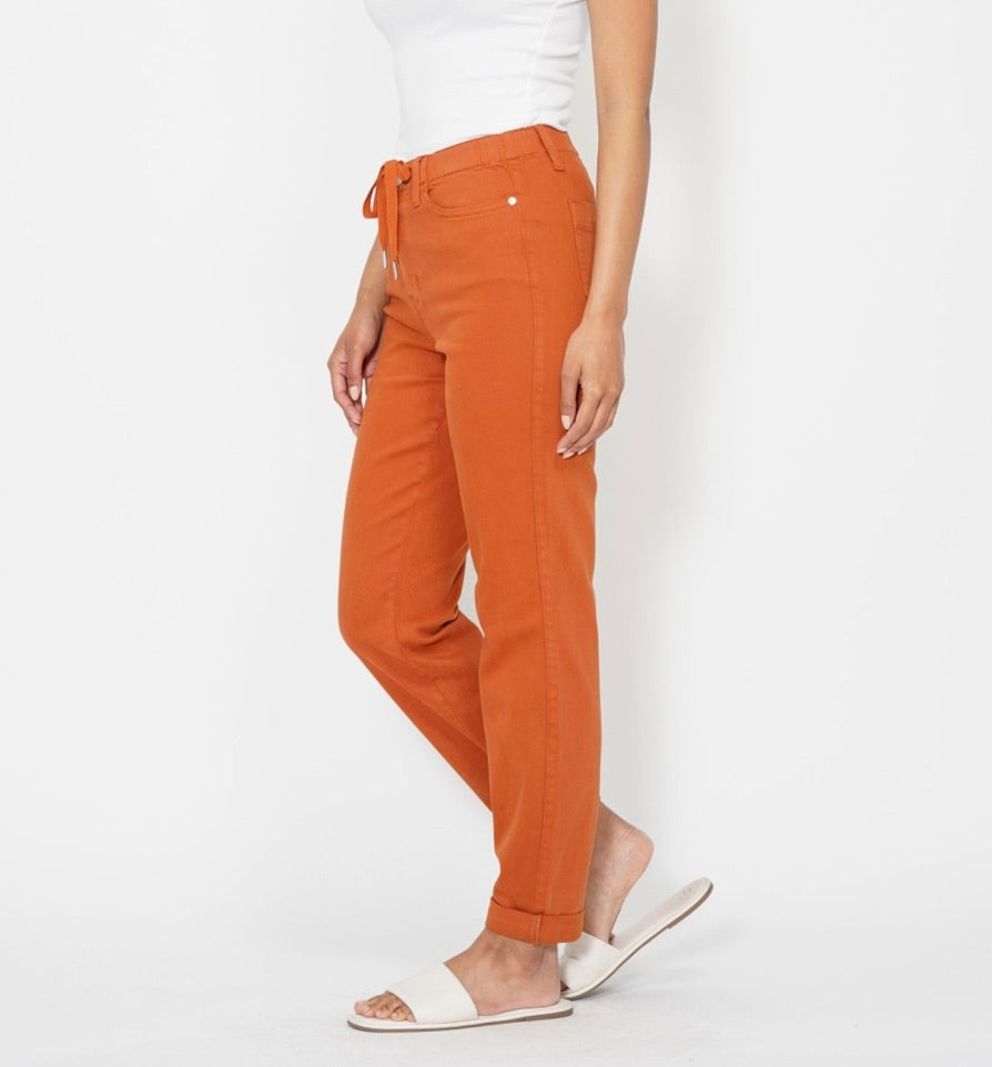 Everything Nice Judy Blues Jogger-Orange