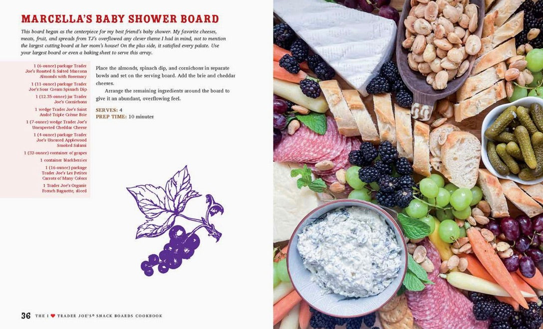 I Love Trader Joe's Snack Boards Cookbook By Pamela Ellgen