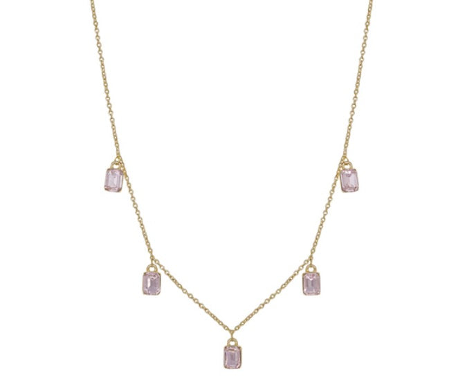 Bess Clear Crystal Necklace