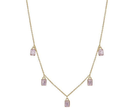 Bess Clear Crystal Necklace