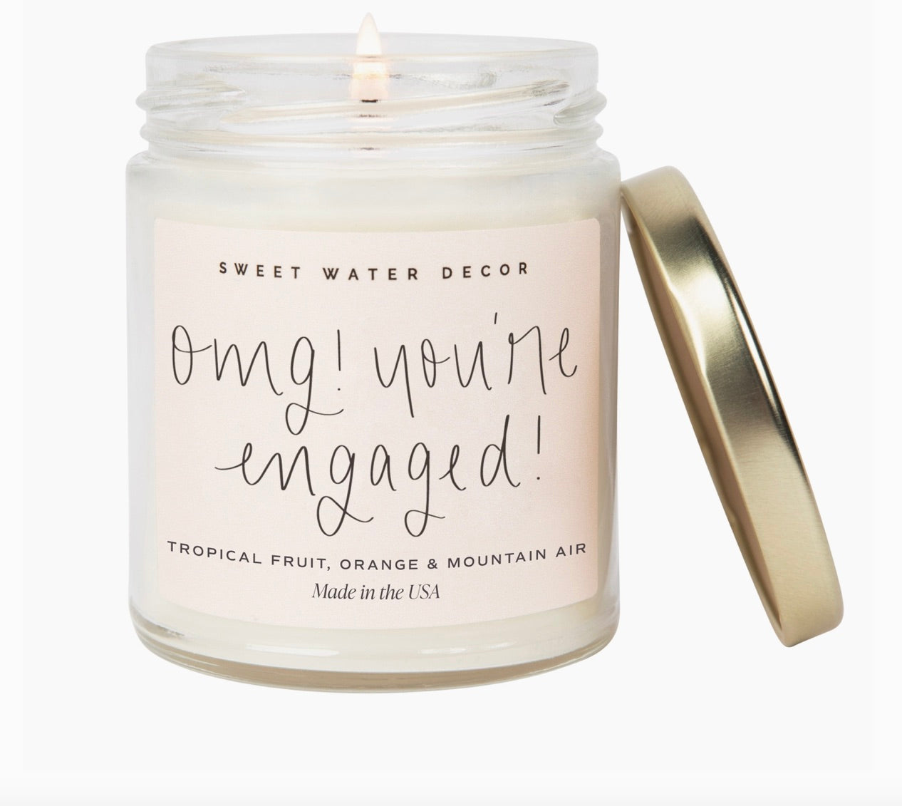 Omg! You're Engaged! 9 oz Soy Candle