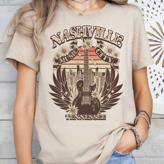 Nashville Tees Nashville Music Tshirt Tennessee Music Tee