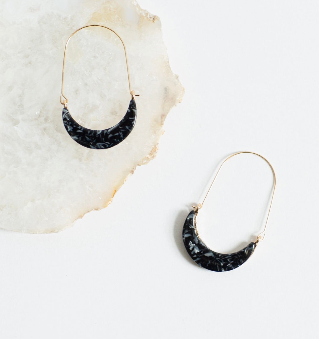 Olivia Earring - Black