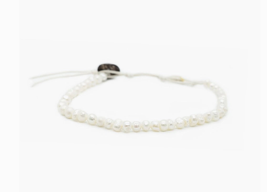 Self Love Pearl 4mm Healing Bracelet