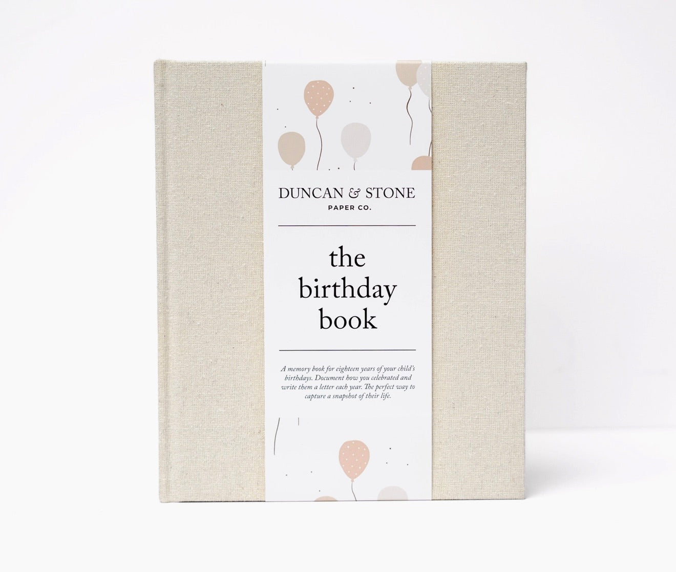 Birthday Memory Book – Birthday Guest Book W/Gold