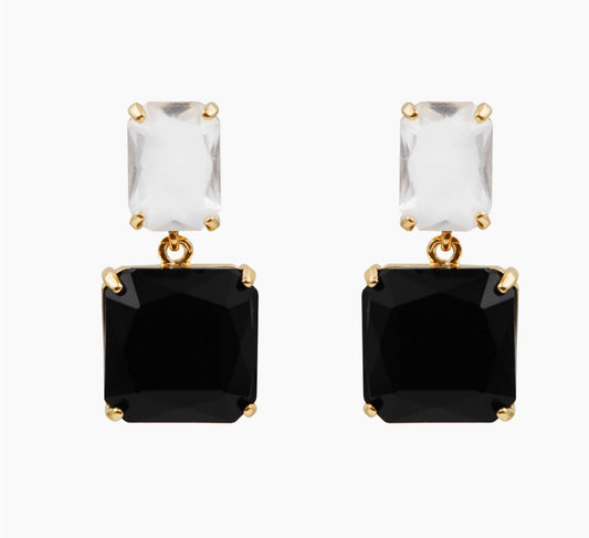 Noel Black Diamond Earrings