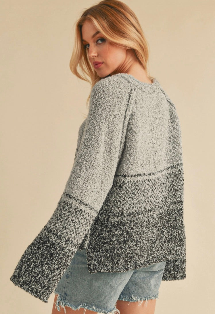 Fraya Ombre Sweater 2 Gray